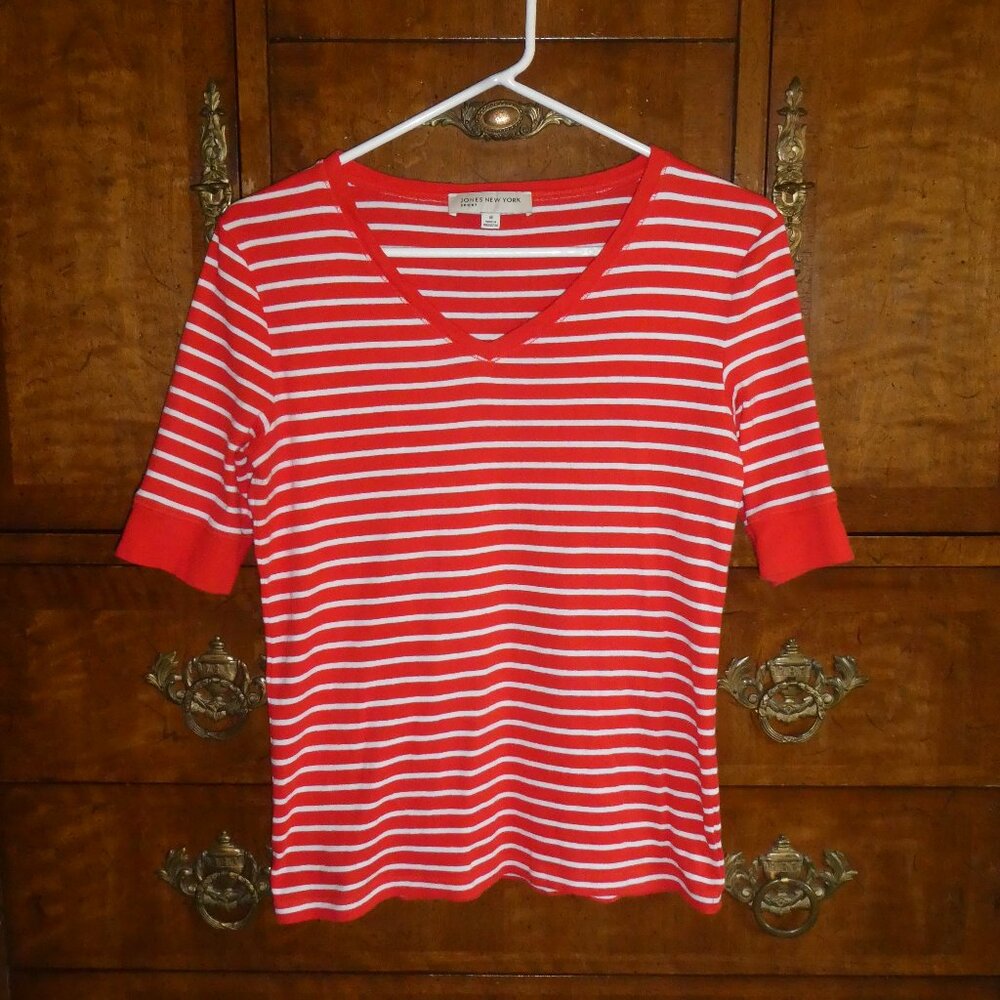 Jones New York Sport Red Top Women’s Size M